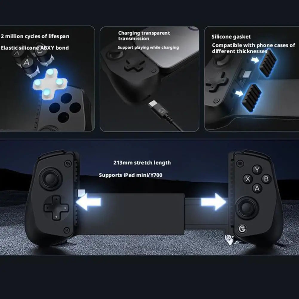 For GameSir X5 Lite Mobile Gamepad Controller Hall Linear Fast Charging Transmission For IOS Android Type-C Handle Peripherals